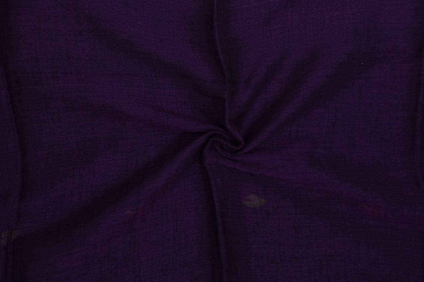 Purple Linen Jamdani Saree