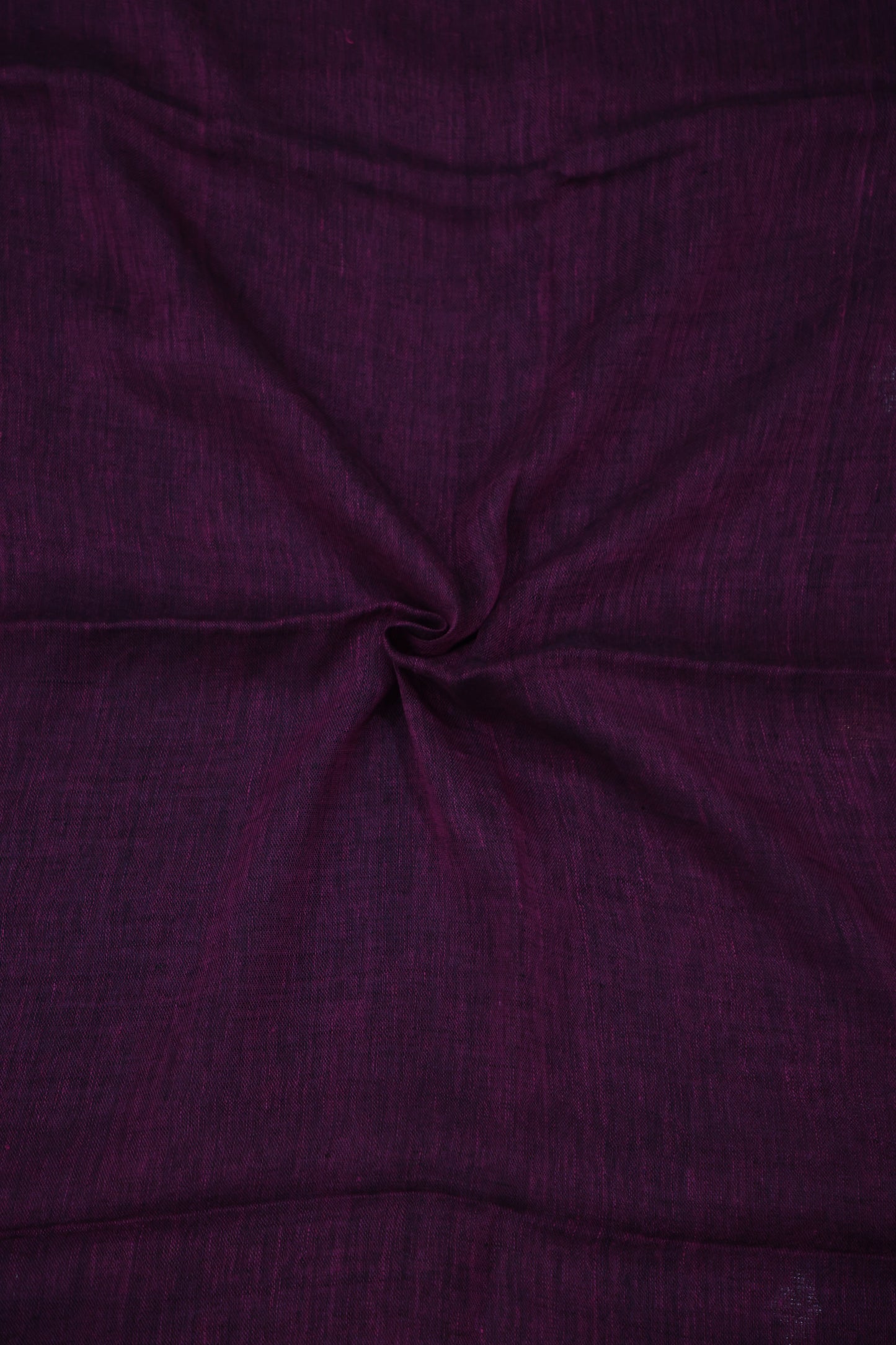 Grey and Magenta Linen Saree