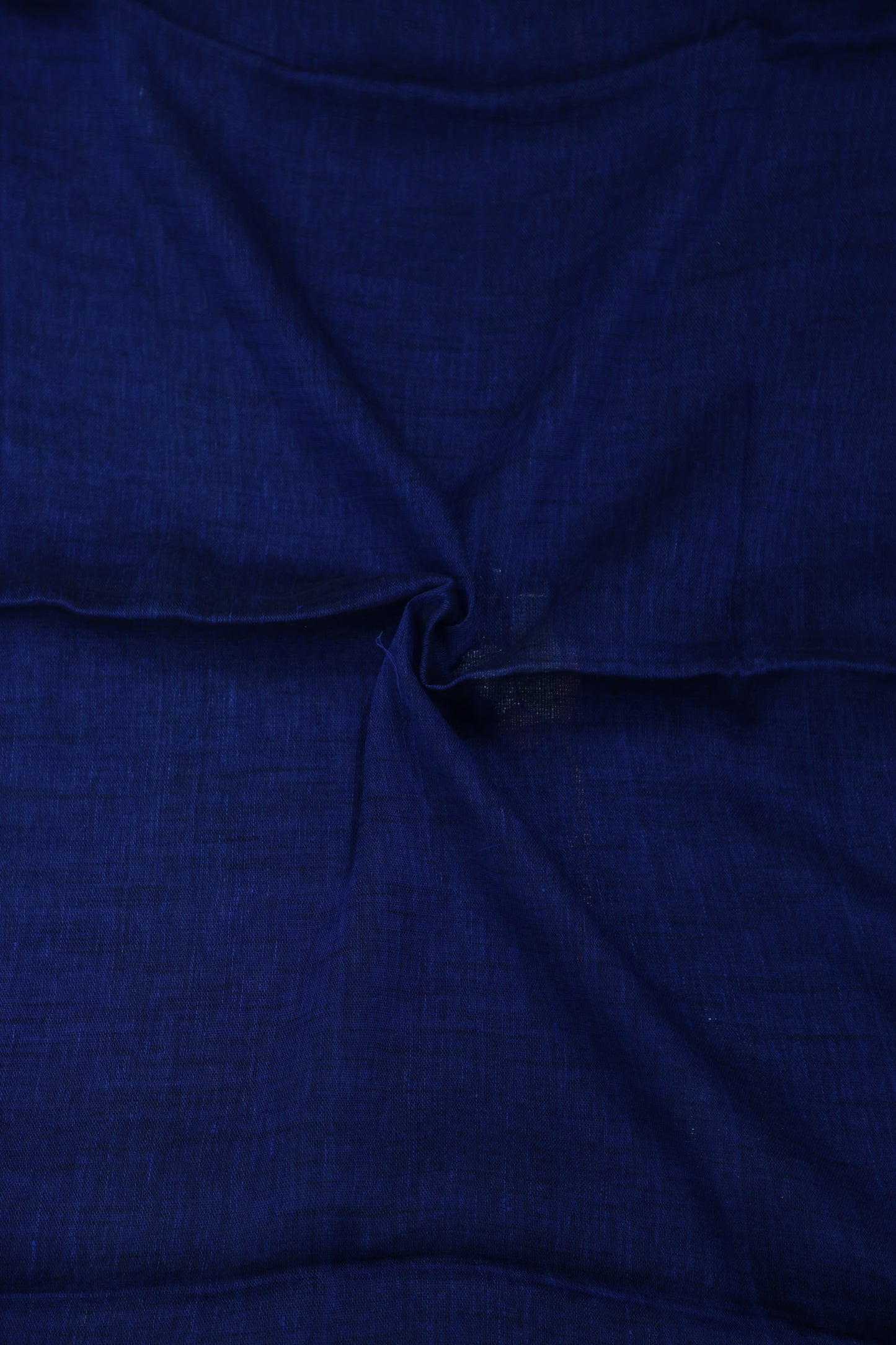 Tulip Linen Saree- Blue