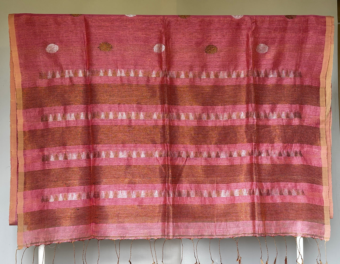 Pink Tissue Linen - Round Butta