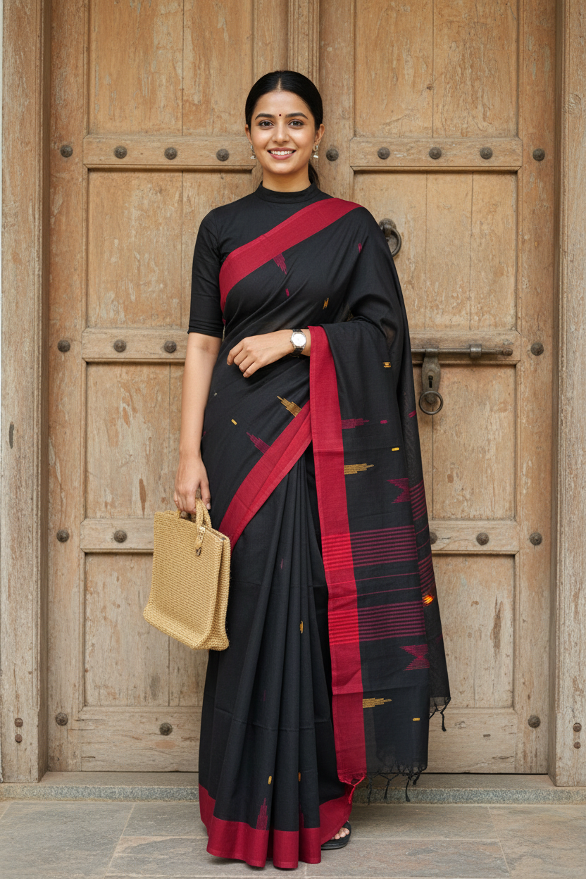 Nayantara Soft Cotton Saree