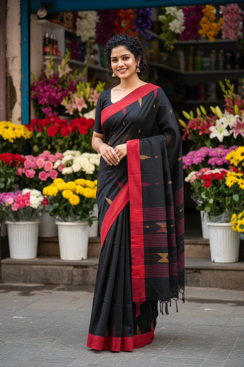 Nayantara Soft Cotton Saree