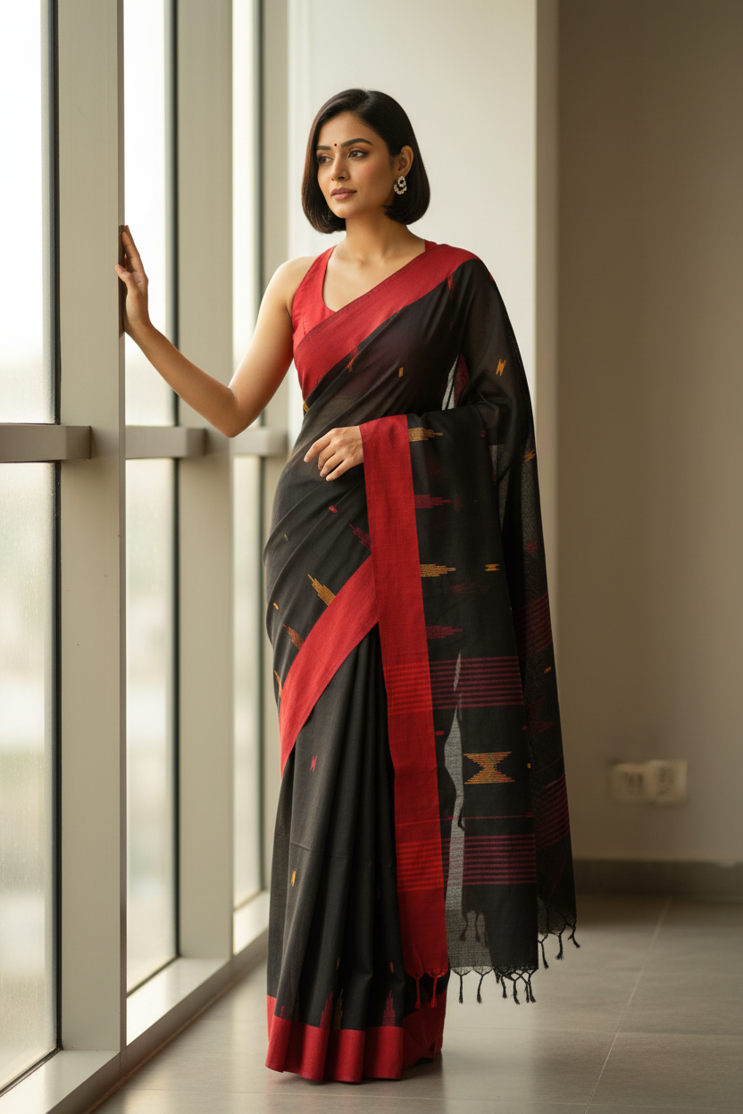 Nayantara Soft Cotton Saree