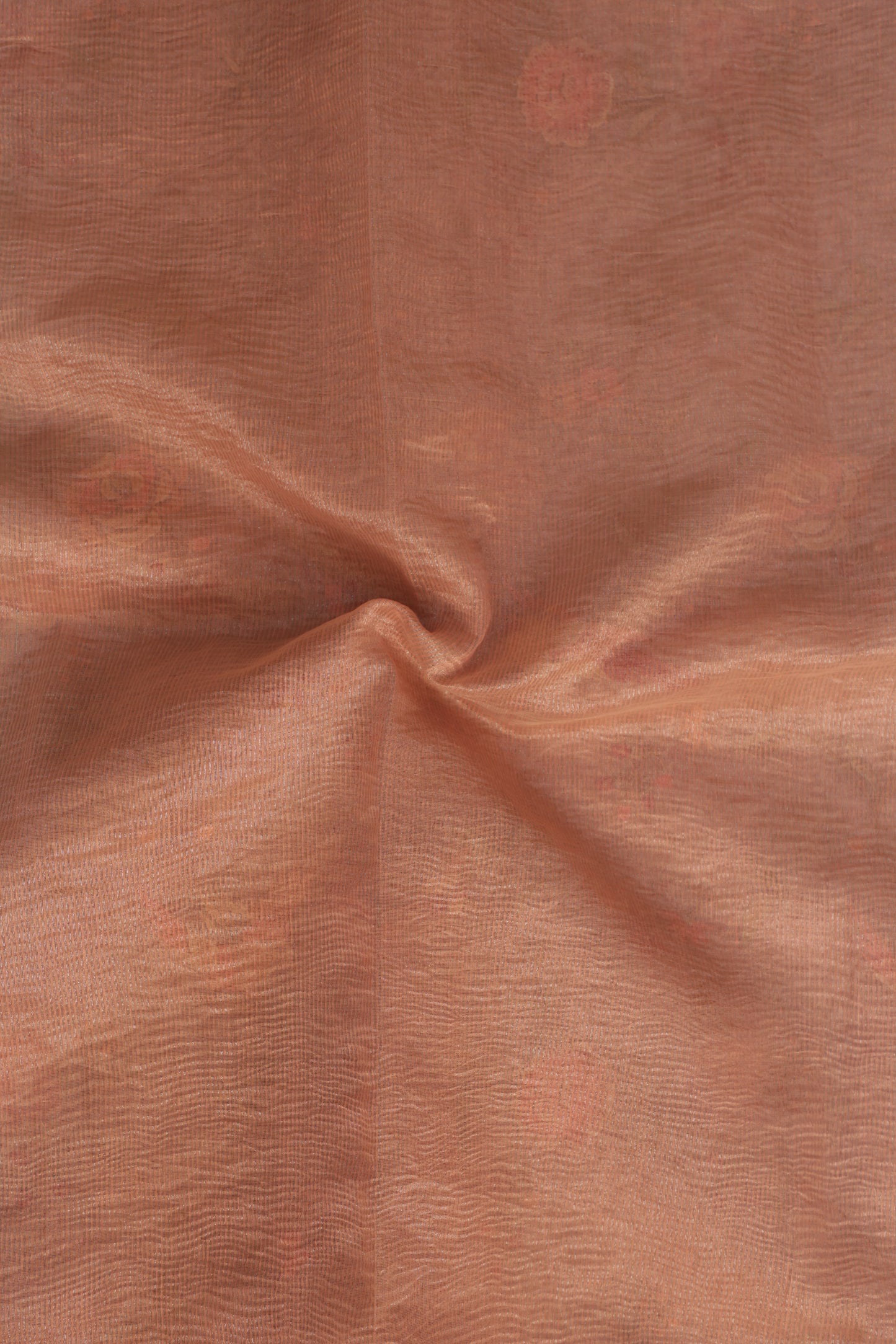 Pastel Pink Crush Tissue Saree with Parsi Gara embroidery