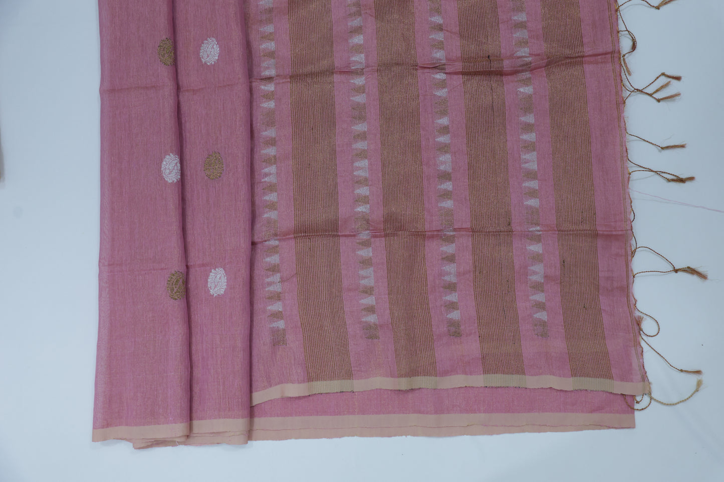 Pink Tissue Linen - Round Butta