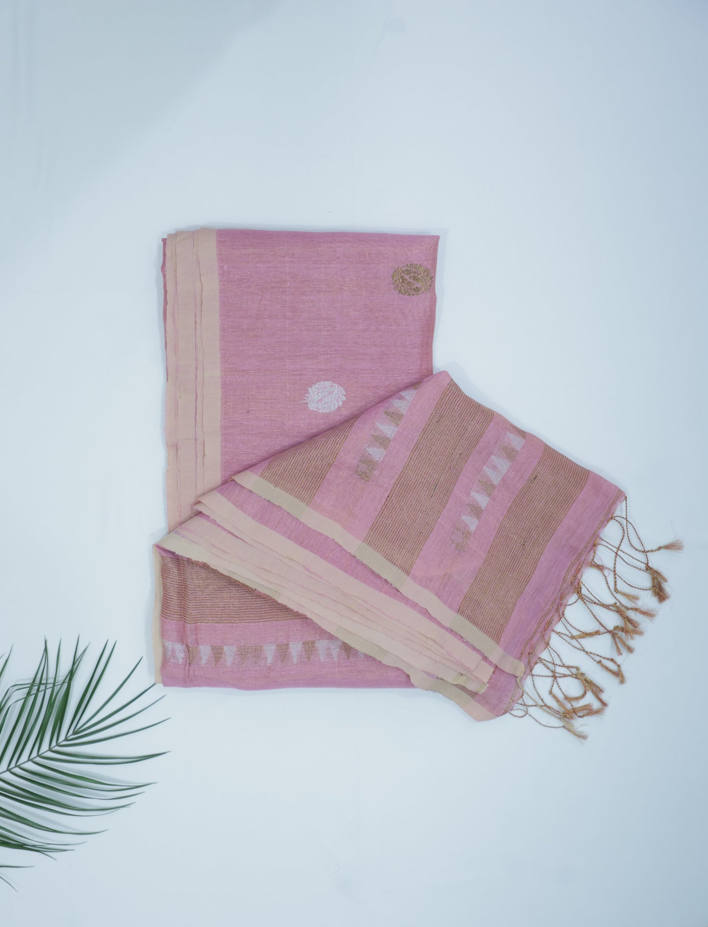 Pink Tissue Linen - Round Butta