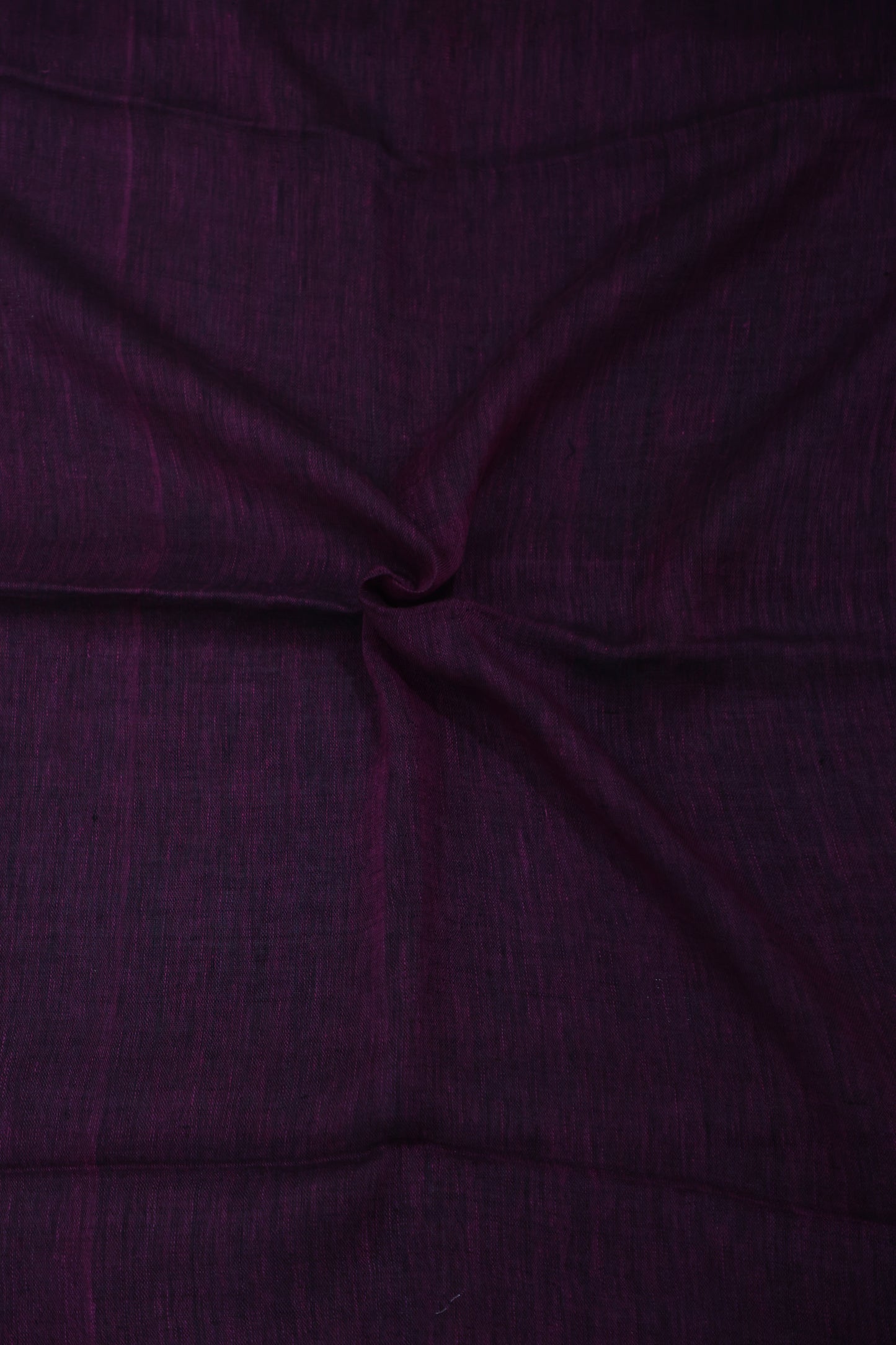 Green and Magenta Linen Saree